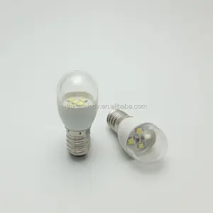 1W 2W T22 E12 E14 E17 BA15 DC12V DC24V 110V 220V LED Tủ Lạnh Bóng Đèn Tủ Đông Thu Nhỏ Ánh Sáng Nhỏ Tủ Lạnh Bóng Đèn LED Pilot