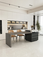 Idées de cuisine moderne : Meubles d'îlot, îlot de cuisine rétractable, table de bar