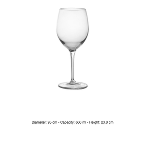 Deg. Vaso Premium para Chardonnay de 60 cl, Bormioli Rocco, Altura 23.8 cm, Diámetro 9.5 cm - Product Image 3