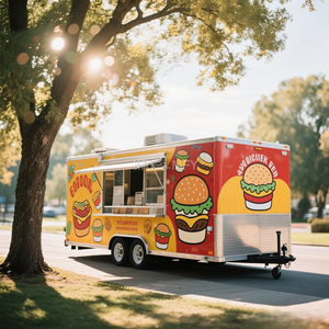 Quiosco de Café al Aire Libre 2025, Carrito de Tacos, Remolque Móvil de Comida Rápida - Product Image 4