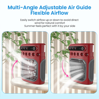 Ventilateur de refroidissement de climatiseur portable Mini Ventilation par évaporation Refroidisseur d'air personnel à brume fraîche à 3 vitesses