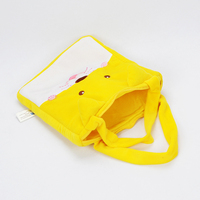 Prix réduit, adorable mini sac à monnaie, broderie de chat souriant, sacs à main en peluche pour enfants, 31 cm-50 cm