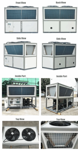 Enfriador de Tornillo Sumergido Refrigerado por Aire TICA TASF |   Motor de Compresor Industrial de Alto Rendimiento Energético (EER) 296.2-629.3kW, Refrigerante R134a, Alta Eficiencia - Product Image 6
