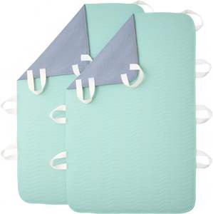 Almohadillas de Cama Reutilizables Personalizadas para Incontinencia con 8 Asas, Impermeables - Product Image 1