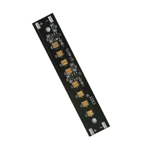 SMD3535チップUVCストリップライトDC24V 8W 265nm 275nm 285nm UVC LEDPCBモジュールランプ水消毒用