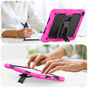 Funda Protectora para Tablet al por Mayor B2B para <span class=keywords><strong>iPad</strong></span> <span class=keywords><strong>Air</strong></span> 3 de 10.5 Pulgadas, Funda Híbrida Resistente a Caídas con Soporte Integrado para Educación - Product Image 2