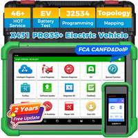 Outil de diagnostic automobile LAUNCH X431 PRO3S+ EV X-431, scanner OBD complet pour voitures, test des batteries, diagnostic complet du système.
