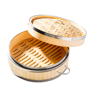 Petits paniers à vapeur pour raviolis, utilisation commerciale et domestique, cuiseurs vapeur pour comptoir, cuisinière à induction, camping - Product Image 6