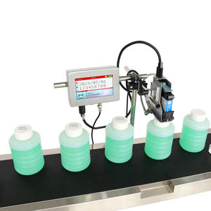 WZ13/25 Factory Line 5-Inch HD Continuous Inkjet <b>Printer</b> 600dpi Online Tij DX5 DX7 XP600 Print Heads for Tube Printing - Product Image 3