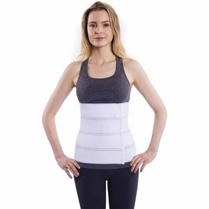 Faja de recuperación posparto <span class=keywords><strong>para</strong></span> mujer, diseño de 3 paneles, compresión de cintura, unisex, <span class=keywords><strong>para</strong></span> cesárea, hernia, vendaje abdominal, banda <span class=keywords><strong>para</strong></span> el vientre - Product Image 2