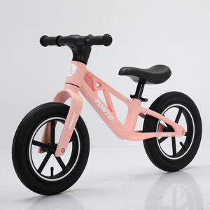 Xe đạp cân bằng trẻ em 12 inch có động cơ điện, dành cho độ tuổi 2-3 tuổi/4-6 tuổi, có màu đỏ, hồng, xanh lá, cà phê, dành cho trẻ tập đi hai bánh - Product Image 4