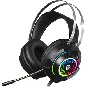 Sate (GH-550) usb Rgb 7.1 Computer Gaming Headset Usb Rgb Headset Met Microfoon Verstelbare Rgb Gaming Hoofdtelefoon Voor Laptop Lage Moq