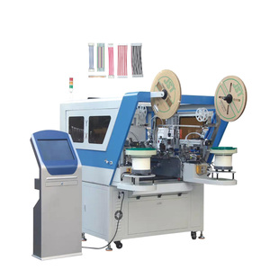 Boîtier automatique à 1.25 pas à deux têtes de coupe dénudage sertissage machine de logement d'insertion - Product Image 2