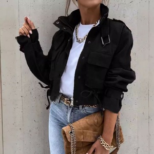 <span class=keywords><strong>Giacca</strong></span> corta <span class=keywords><strong>moto</strong></span> donna autunno e inverno <span class=keywords><strong>giacca</strong></span> Top - Product Image 4