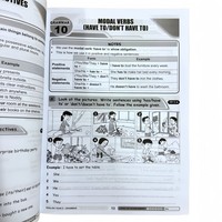 Impression personnalisée de livres brochés : Cahier d'exercices d'écriture et de lecture en anglais avec verbes modaux pour le lycée