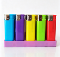 Briquet électrique au prix d'usine, logo personnalisé, briquet à gaz rechargeable en plastique pour cigarettes