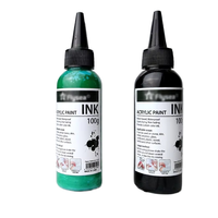 Encre pigmentée polyvalente à base d'eau 100 ml pour marqueurs, recharge d'encre acrylique pour peinture DIY