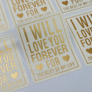 Tùy chỉnh in ấn <span class=keywords><strong>Matte</strong></span> kết cấu giấy dính Hộp quà tặng con dấu nhãn dán sang trọng thân thiện với môi Trắng dập nổi logo Sticker - Product Image 2