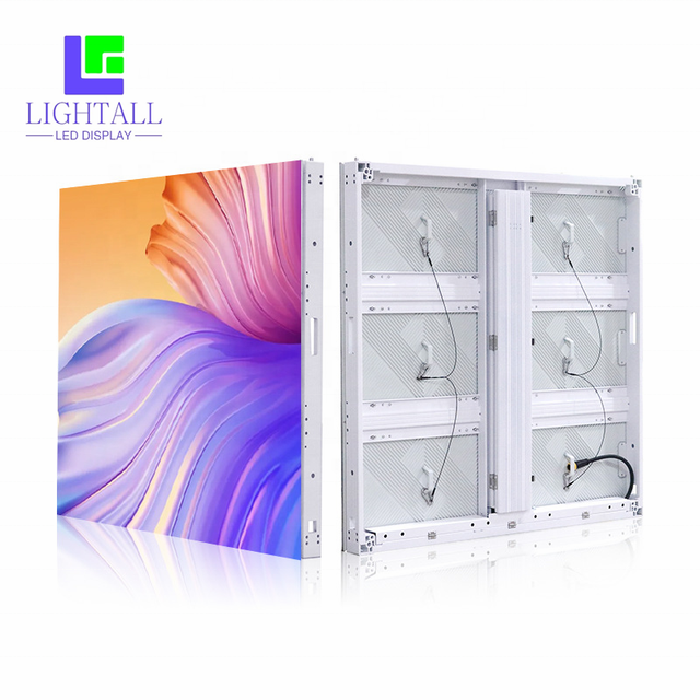 Common Cathode Outdoor Fixed LED Display P4.4 IP65 Waterproof Low Power Consumption LED Screen 960x960mm 5500nits