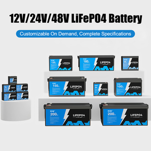 メーカーカスタマイズLiFePO4ヨット用リチウム電池12V 24V 100Ah 200Ah 300Ahゴルフカート用鉛蓄電池 - Product Image 2