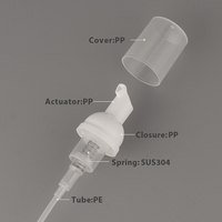 Pompe à mousse en plastique de haute qualité 28mm 30mm 42mm 410 pour savon liquide, pour soins personnels, fabricant sur mesure