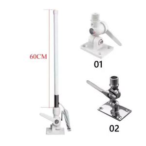Antena MRF0.6 Corta de 0.6M, 156-163MHz, 162MHz, con Soporte y GPS, Antena de 1575MHz, Antena WiFi, Antena para Radio Marina - Product Image 3