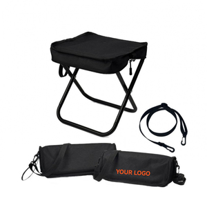 Wholesale Customizable Portable <b>Folding</b> <b>Stool</b> Durable Oxford Crossbody Belt Outdoor Adventures for Hiking Fishing Travelling - Product Image 1