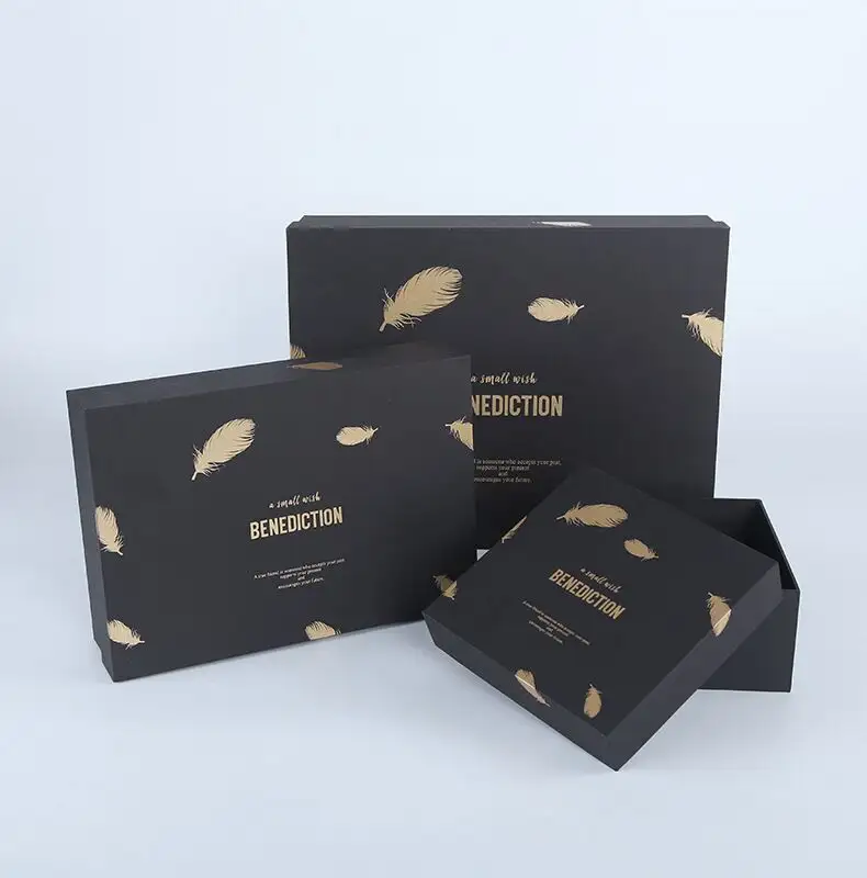 Custom Logo Printing White Black Corrugated Kraft Cardboard Shipping Packaging Boxes
