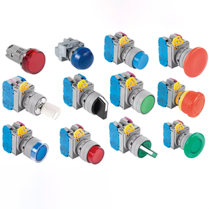 LAY6 Series 22mm 10A Current Press-Type Button Switch Self-Resetting Self-Locking Plastic Metal Material 250V in Stock - Product Image 3