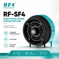 Ventilateur extracteur de fumée pour téléphones mobiles RF4 SF4, élimination rapide de la fumée, aspiration puissante, purification efficace, protection de la santé, téléphone