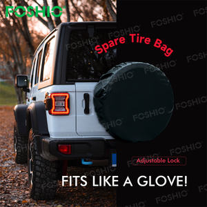 Foshio personalizar Logo ventana tinte herramienta coche rueda cubierta repuesto neumático rueda bolsa 4 Uds conjunto - Product Image 2