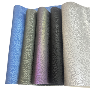 Da PU Tổng Hợp Ba Chiều In Họa Tiết Da Báo Cho Túi Xách Chất Liệu Thủ Công Trang Trí - Product Image 1