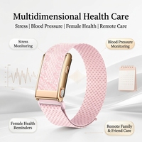 Bracelet intelligent sans écran KR96, étanche, moniteur de fréquence cardiaque, suivi du sommeil, bracelet de fitness, charge magnétique