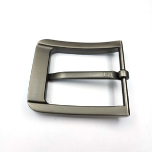 중국 공장 하이 퀄리티 및 내구성 서양 스타일 사용자 정의 로고 디자인 금속 핀 벨트 버클 남성 벨트 버클 - Product Image 3