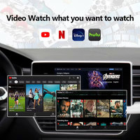 Mazda Q4W-HD elektronik otomatis 2012 Pilot adaptor mobil nirkabel & Android dengan kotak Ai Plug N Play pemutar Multimedia