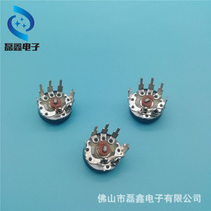 โพเทนชิโอมิเตอร์แบบหมุน Rv12mm B10K ขนาด 12 มม. สำหรับควบคุมระดับเสียง ปรับการปล่อยพลังงาน แบบติดตั้งด้านบน - Product Image 2