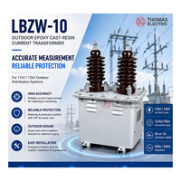 Transformateur de courant LBZW-10 CT 11kV/12kV 0.2/10P 0.2S/10P 0.5/10P Extérieur en résine époxy coulée