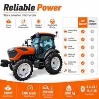 Tractor Agrícola LAWNIO con Servicio Postventa Completo, Salida Hidráulica Única, Fuerte Tracción para Preparación de Terrenos