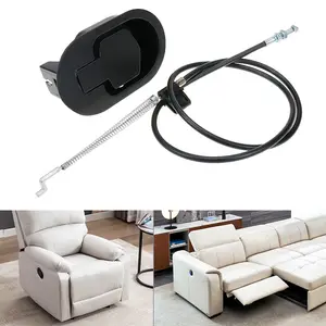 Pegangan Kursi Sofa, Kursi Sofa, dengan Kabel Universal Pengganti Bagian Pelepas Tuas Tarik Pegangan Sofa Switch Hardware