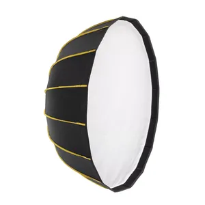 Triopo KL-105 105CM Easy Lock Zusammenklappbarer Silberner Beauty Dish Diffusor Speedbox Schnell Faltbarer <span class=keywords><strong>Softbox</strong></span> Mit Bowens-Halterung für Stu - Product Image 4