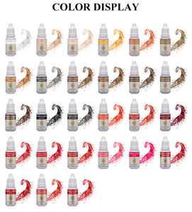 Encre de tatouage PMU pour microblading, maquillage permanent végétal biologique de qualité supérieure, personnalisable PHOENIX, 12 ml, pour lèvres et sourcils - Product Image 4