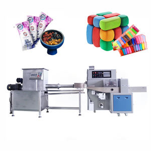 Nouvelle conception de machine multifonctionnelle pour l'emballage de mélasse de chicha et de narguilé, machine d'extrusion, de remplissage et de scellage pour liquides visqueux - Product Image 1