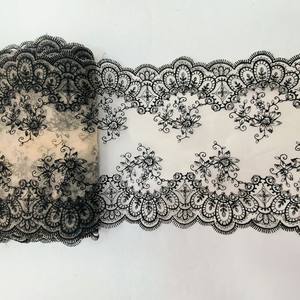 เดรสชั้นในผ้าสำหรับผู้หญิงตาข่ายผ้าบางสีเป็นมิตรต่อสิ่งแวดล้อมผ้าสแปนเด็กซ์/ ผ้าไนล่อนสีดำขนาด25ซม. - Product Image 1