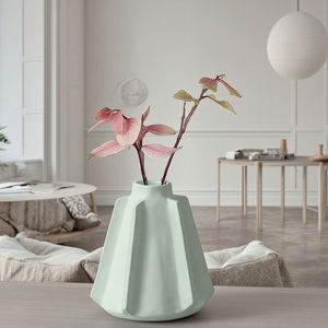 북유럽 세라믹 꽃병 홈 장식 거실 장식 개체 홈 장식 테이블 꽃병 - Product Image 2