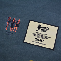 Étiquette personnalisée de transfert de chaleur de vêtements de marque Autocollant de transfert de presse de chaleur Logo d'impression de taille de cou Etiquette de vêtements en fer Etiquetas Ropa