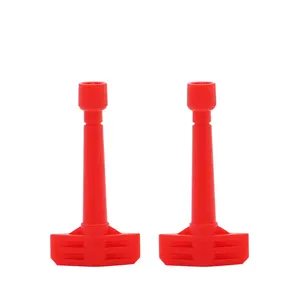 2.5mm one-piece plastic spout cap LW089 plastic spout with long cap for livestock industry stand up pouch spout and cap