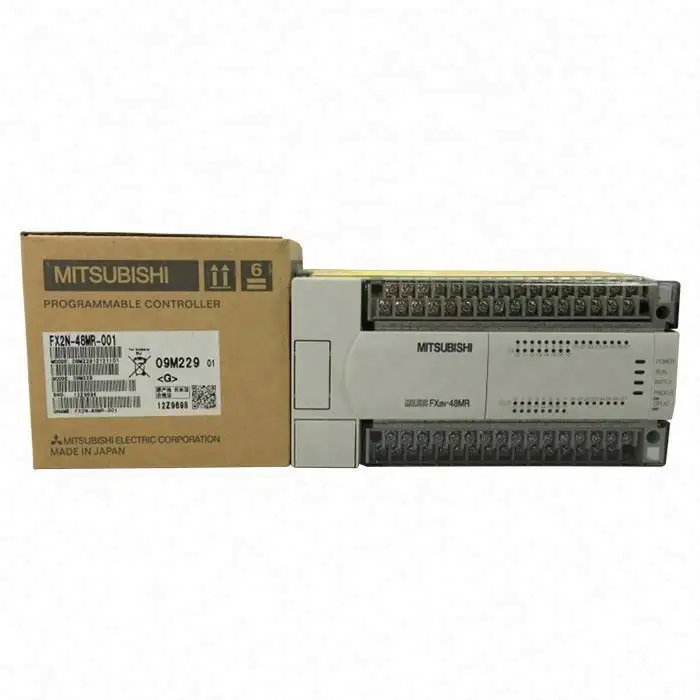 Yeni ve orijinal FX2N serisi ana bilgisayar FX2N-48MT-001 32MR/48MR/64MR/80MR plc programlanabilir kumanda