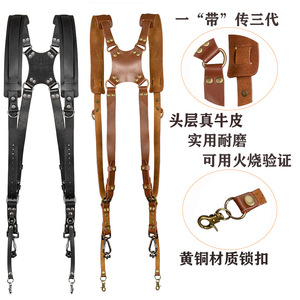 Nueva Mochila para Cámara de Nailon con Doble Correa para el Hombro, Accesorios Digitales de Cuero para SLR/DV, Directo de Fábrica en Shenzhen - Product Image 2