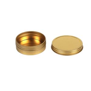 Caixas de estanho vazias douradas, embalagens de saffrão pequena de <span class=keywords><strong>metal</strong></span> para presente, 1g 2g 3g 5g - Product Image 6