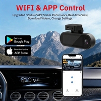 Caméra embarquée VIEVGUARB VS1125 avec capteur G, vision nocturne, surveillance de stationnement, enregistrement en boucle, contrôle par application, 4K 1080P, WiFi, GPS, 3 canaux, intérieur